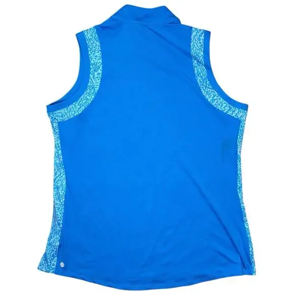 NWT Adidas Ultimate 365 Print Sleeveless Polo Size XL - Picture 4 of 7